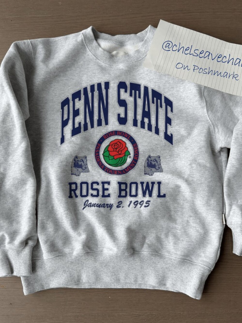 Vintage 1995 Penn State Nittany Lions Football Sweatshirt, Penn State Shirt Tee